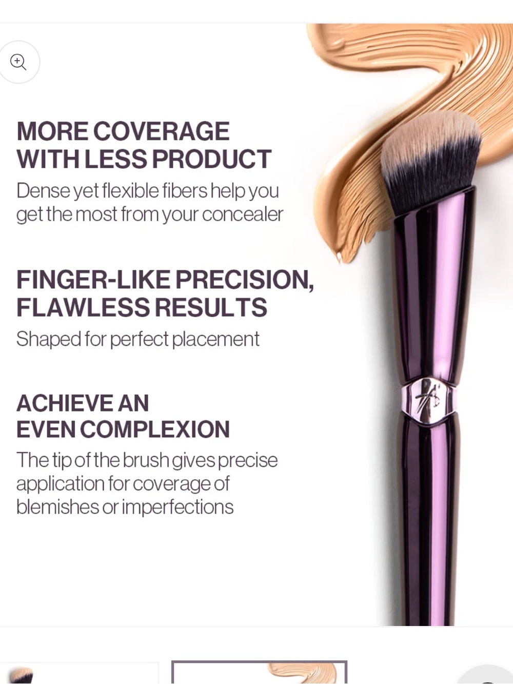 Anisa beauty Angled Concealer Brush - Picture 2 of 2